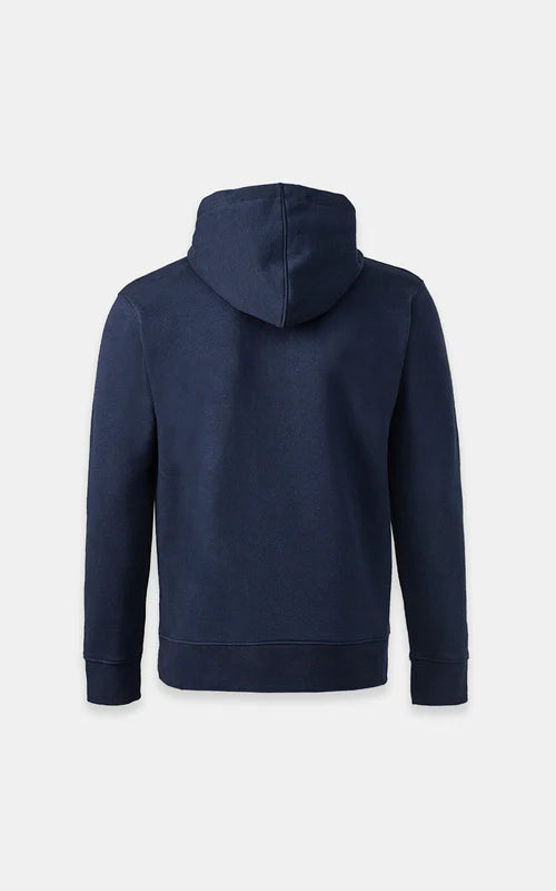 KANGROO FLEECE HOODIE NAVY